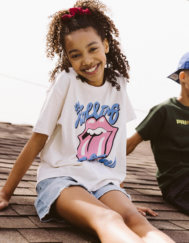 BRAVADO Rolling Stones Girls Boyfriend Tee image number 3