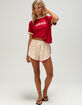 ADIDAS Originals Linear Womens Mesh Tee image number 2