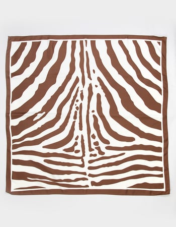 FULL TILT Zebra Print Headscarf Alternative Image