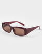 RSQ Angular Rectangle Sunglasses image number 1