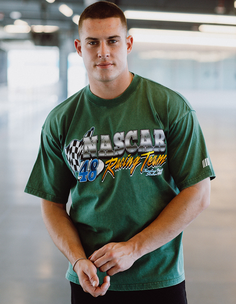 TILLYS x NASCAR Racing Team Mens Boxy Tee image number 1
