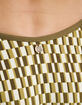 QUIKSILVER Dylan Tile Cut Out Bikini Bottoms image number 4