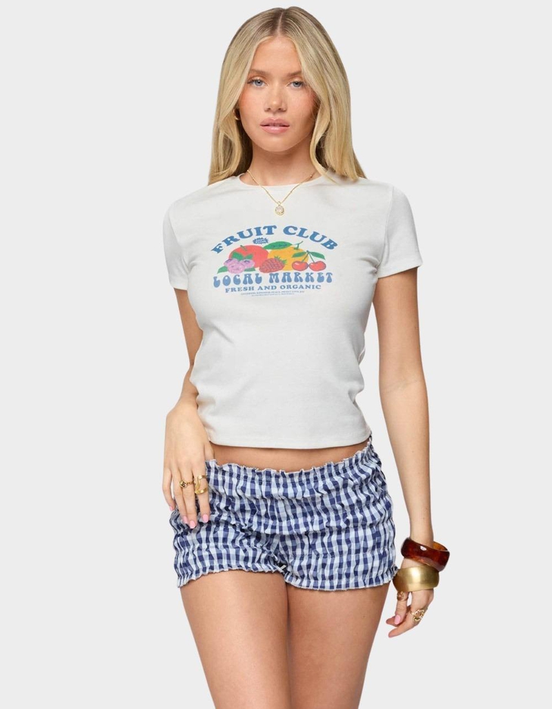 EDIKTED Fruit Club Graphic Tee image number 0