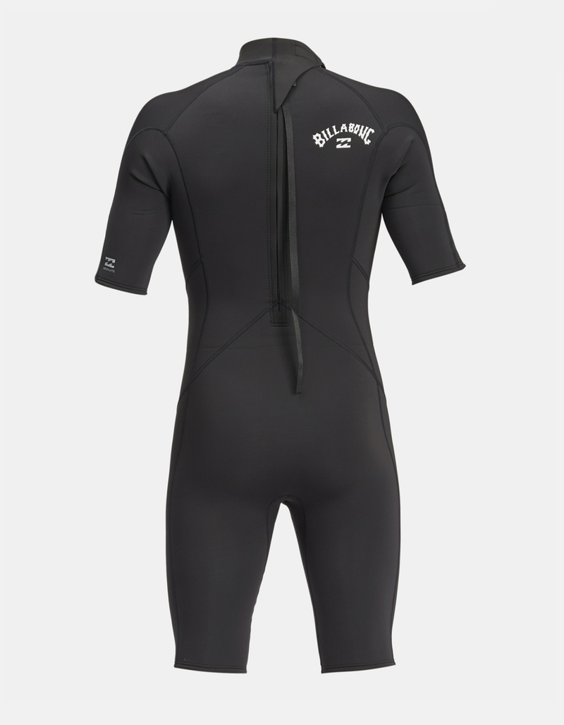 BILLABONG 2/2 Absolute Back Zip Short Sleeve Mens Spring Wetsuit image number 1