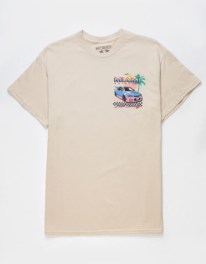 RIOT SOCIETY Miami Vice Racing Mens Tee image number 1