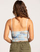 FULL TILT Cinch Tie Dye Womens Cami image number 3