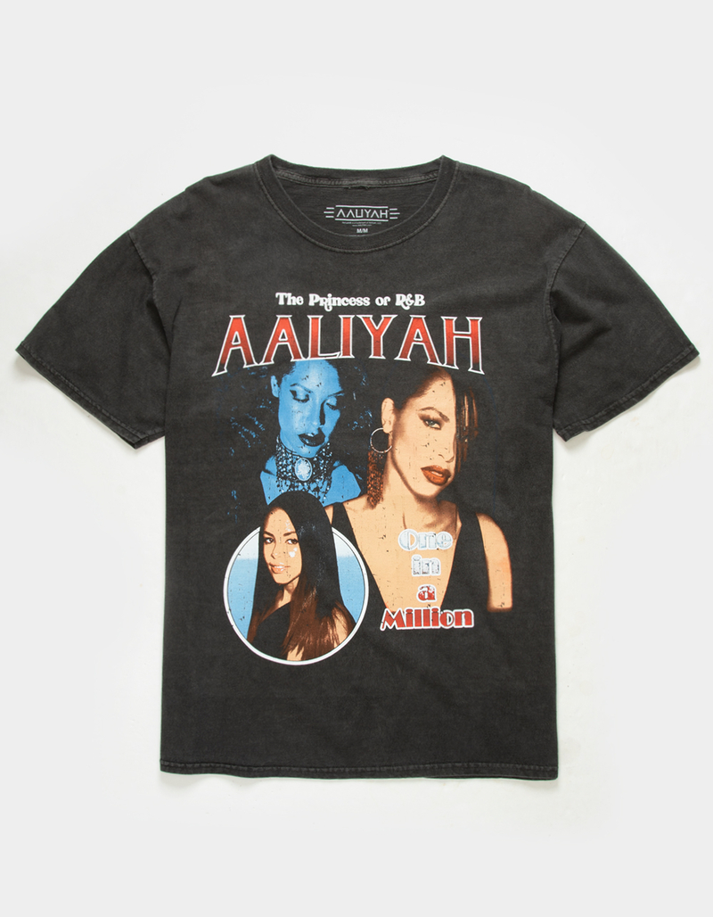 AALIYAH Princess of R&B Mens Tee image number 0