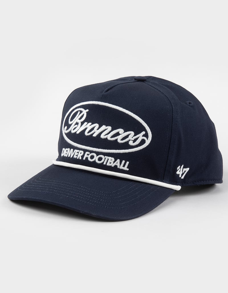 47 BRAND Denver Broncos Foundational '47 Hitch Snapback Hat image number 0