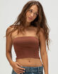 HEART & HIPS Womens Tube Top image number 1