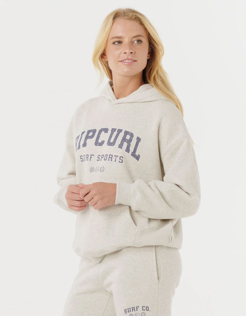 RIP CURL Varsity Sports Womens Oversized Hoodie image number 2