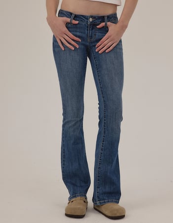 RSQ Ultra Low Rise Womens Bootcut Jeans Alternative Image