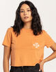 VOLCOM Pocket Dial Womens Crop Tee image number 2