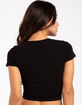 TILLYS Womens Baby Tee image number 4