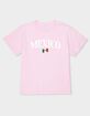MEXICO Flag Unisex Kids Tee image number 1