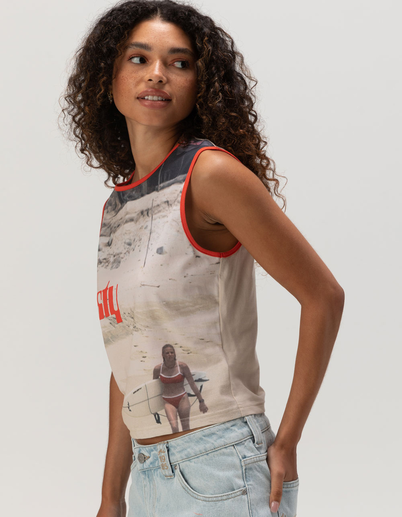 RUSTY All Ova Womens Slim Tank Top image number 2
