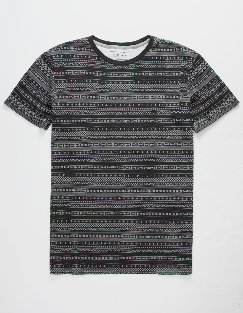 QUIKSILVER Trash Brats Black Mens T-Shirt image number 0