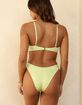 DIPPIN' DAISY'S Zen Knotted Triangle Bikini Top image number 3