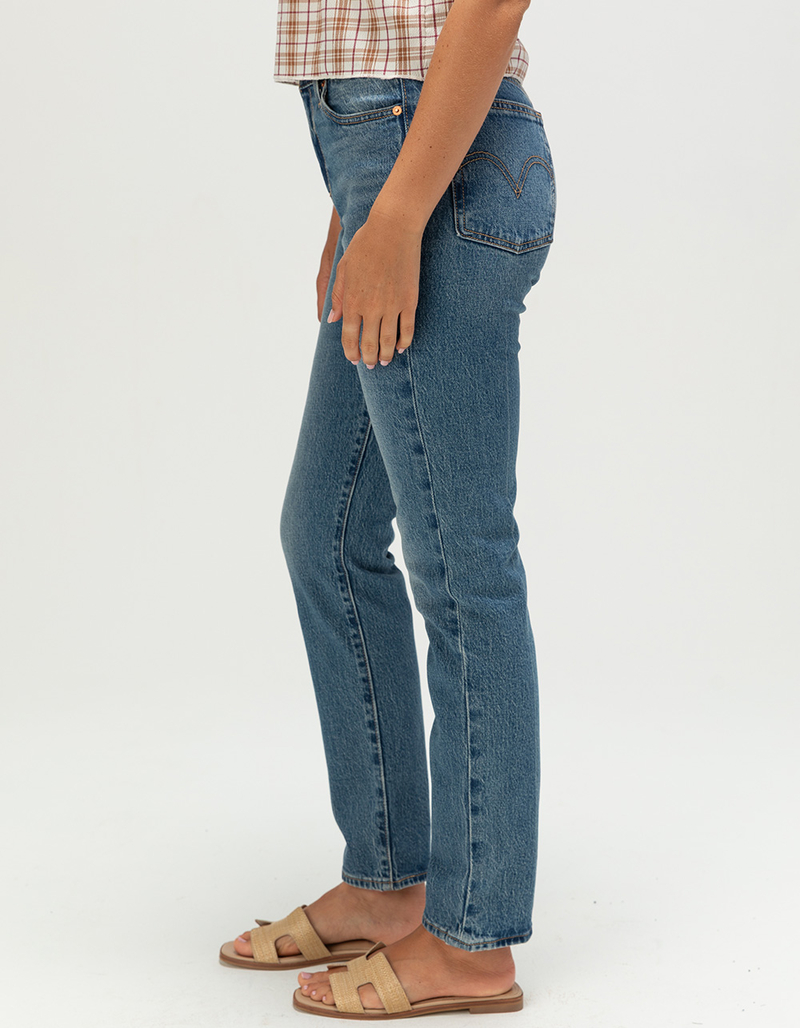 LEVI'S Premium Wedgie Slim Fit Womens Jeans - City Slim image number 2