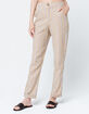 SKY AND SPARROW Linen Stripe Womens Pants image number 1