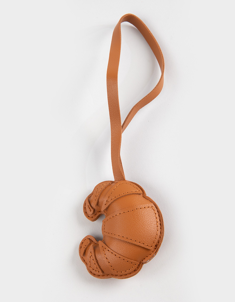 FULL TILT Croissant Faux Leather Bag Charm image number 0