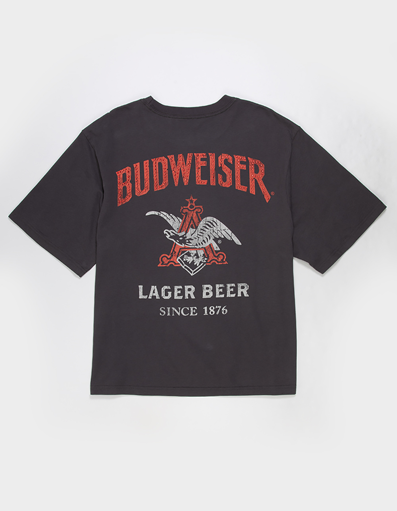 BUDWEISER Eagle Rhinestone Mens Boxy Tee image number 0