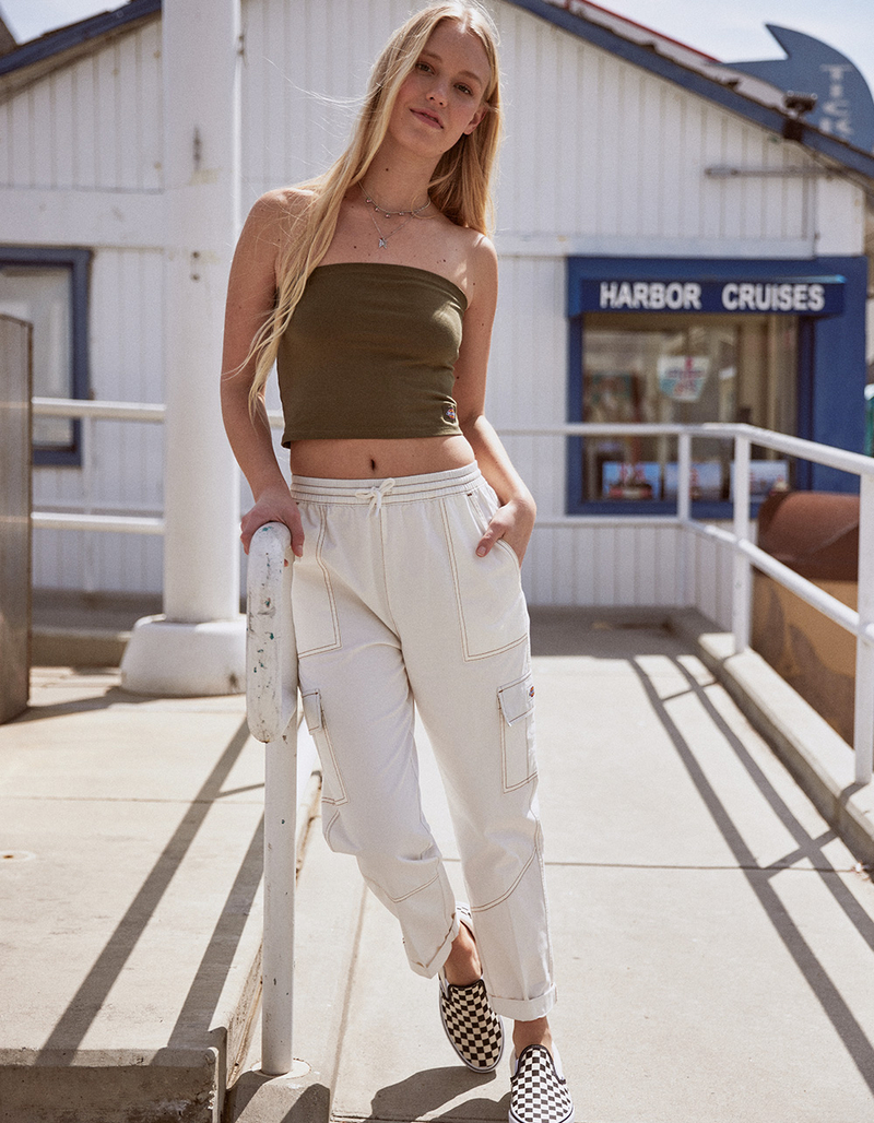 DICKIES Womens Knit Tube Top image number 4