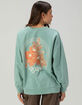 ROXY Coastal Motif Womens Crewneck Sweatshirt image number 1