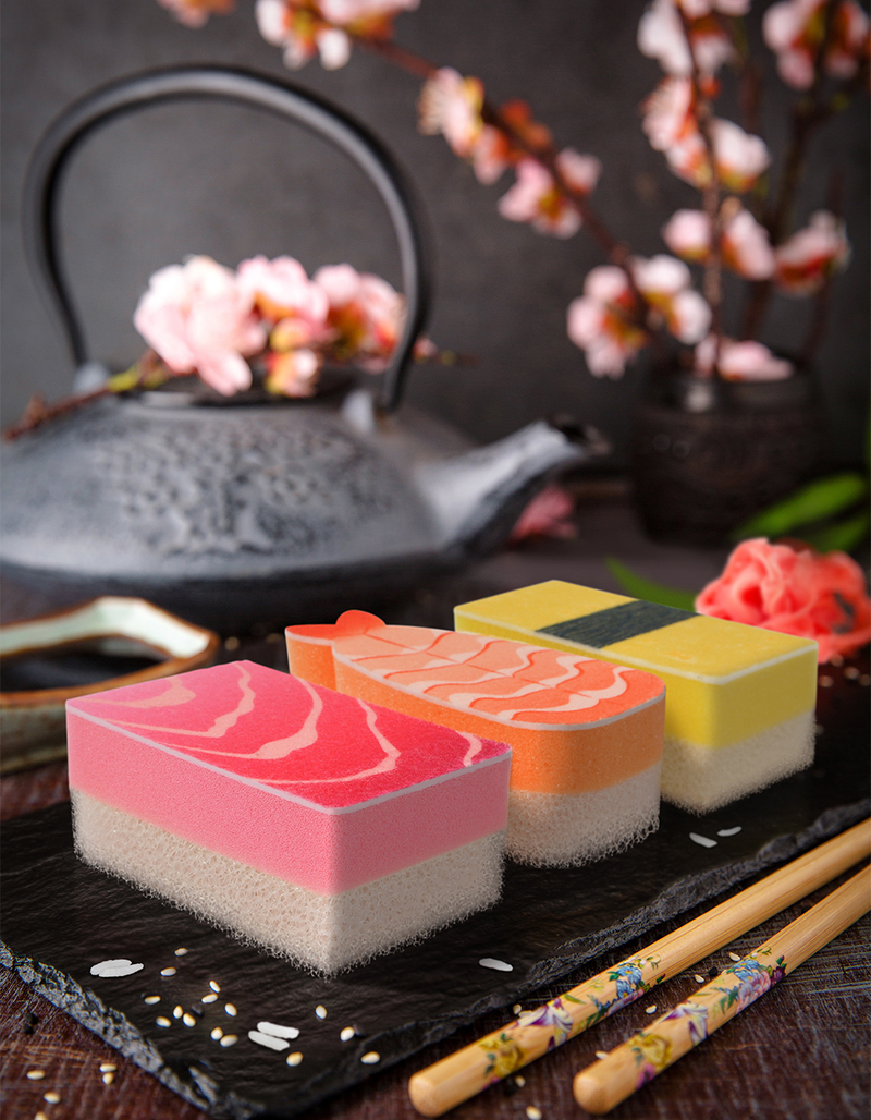 FRED & FRIENDS Washabi Sushi Sponges image number 0