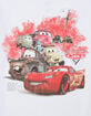 CVLA x Disney Pixar Cars McQueen & Friends Mens Boxy Tee image number 2