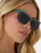DIFF EYEWEAR x Wicked Elphaba Emerald Sunglasses image number 12