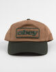 OBEY Ranch 5 Panel Snapback Hat image number 2