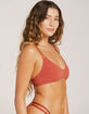 DAMSEL Texture V Bralette Bikini Top image number 2