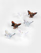 FULL TILT 6 Pack Iridescent Butterfly Hair Clips image number 2