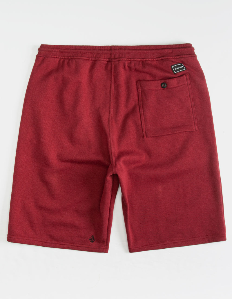 VOLCOM Rainmaker Cabernet Mens Sweat Shorts image number 1