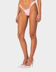 EDIKTED Gingham Bikini Bottom image number 4