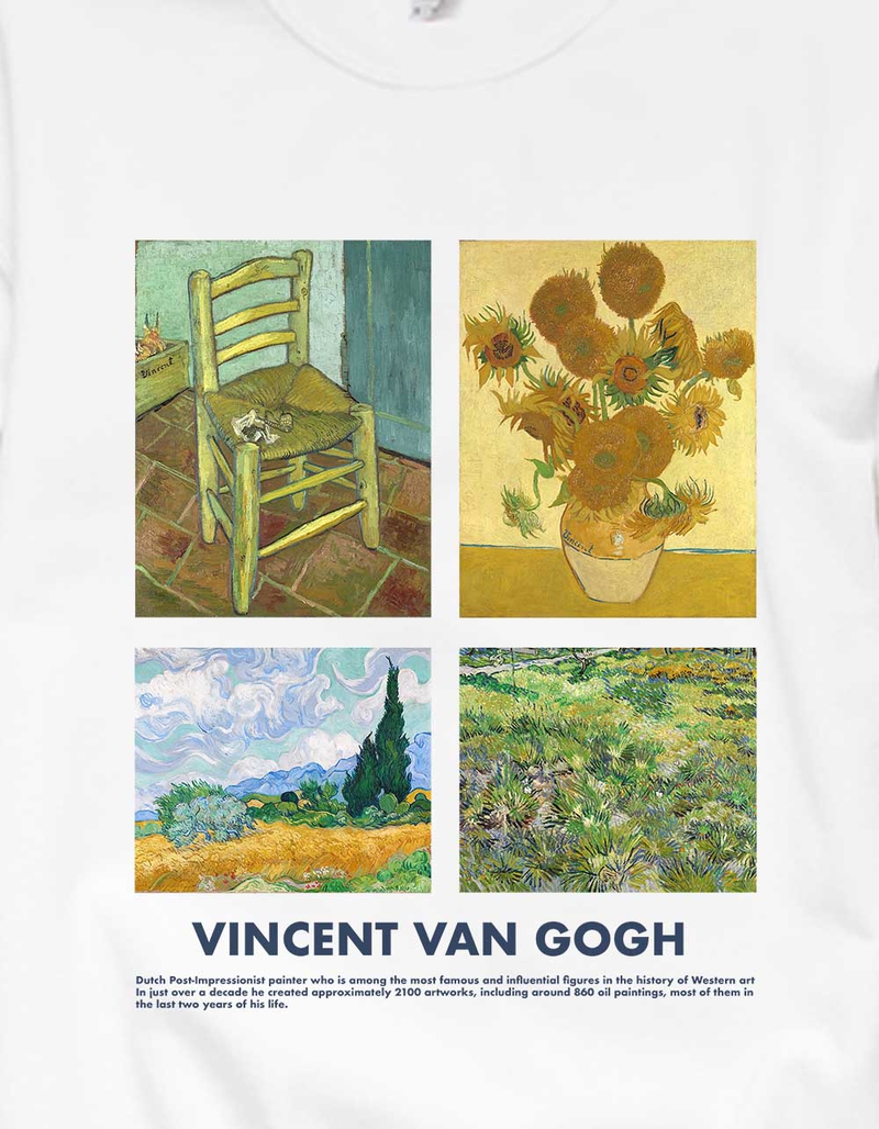 VAN GOGH Collage Unisex Crewneck Sweatshirt image number 1