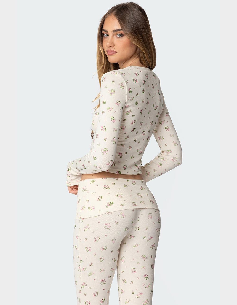 EDIKTED Bloom Baby Top image number 4