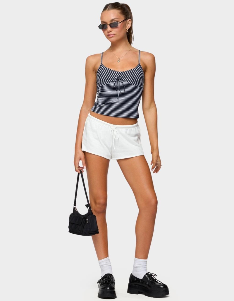 EDIKTED Tova Striped Scoop Tank Top image number 4