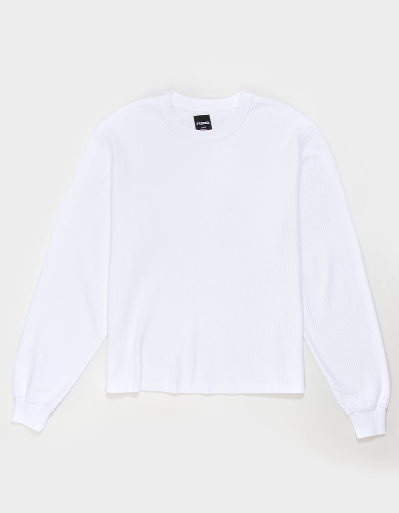 RSQ Mens Washed Boxy Thermal image number 1