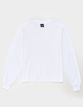 RSQ Mens Washed Boxy Thermal Alternative Image