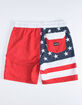 HURLEY Patriot Mens Volley Shorts image number 2