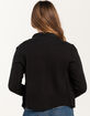 POOF Zip Front Womens Sweater image number 4