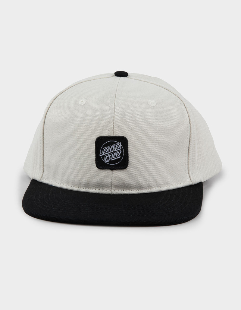 SANTA CRUZ Cruz Label Snapback Hat image number 1