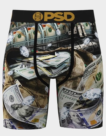 PSD Fresh Money Mens Boxer Briefs Primary Image