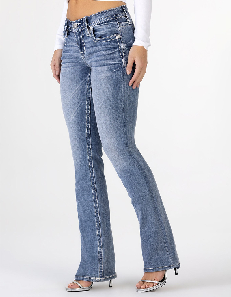 MISS ME Crissy Mae Womens Bootcut Jeans image number 4