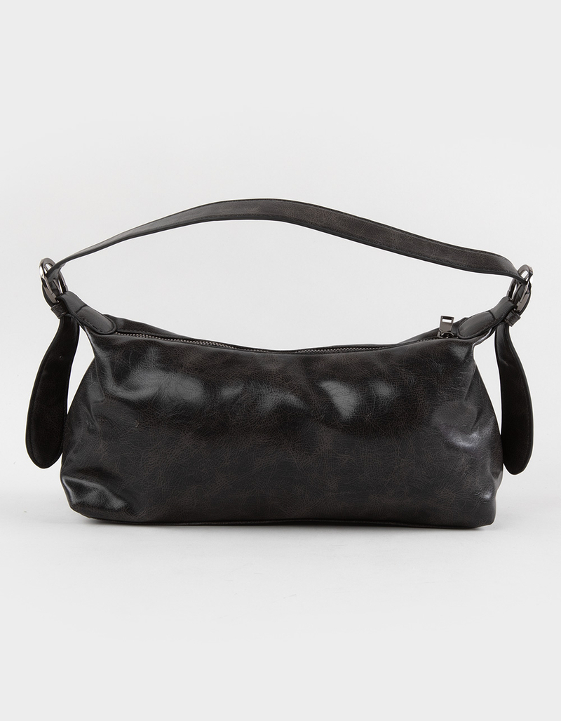 Faux Leather Shoulder Bag image number 3