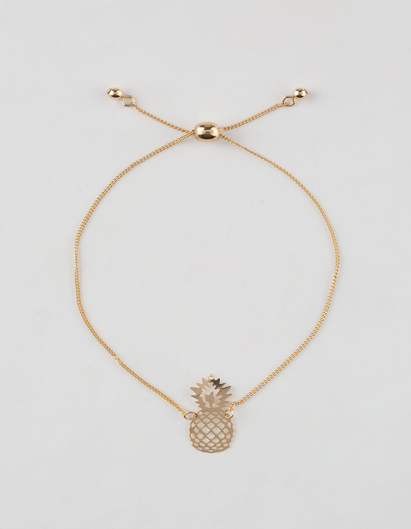 FULL TILT Pineapple Slider Bracelet image number 1