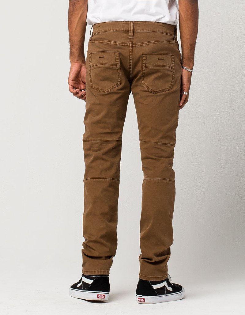 RSQ London Moto Mens Skinny Stretch Chino Pants image number 3