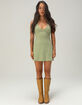 NECTAR CLOTHING Womens Halter Mini Dress image number 2