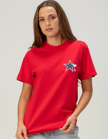 RIOT SOCIETY x Peanuts Snoopy Womens Tee Alternative Image